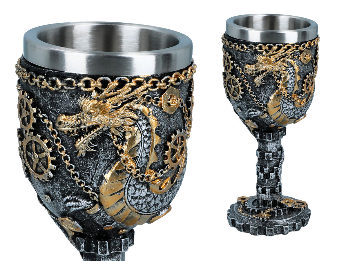 Decoratieve beker Erfgoed van de Ouden 200ml met mogelijkheid tot personalisatie met gravure, ideaal als cadeau, elegant ontwerp in vintage stijl