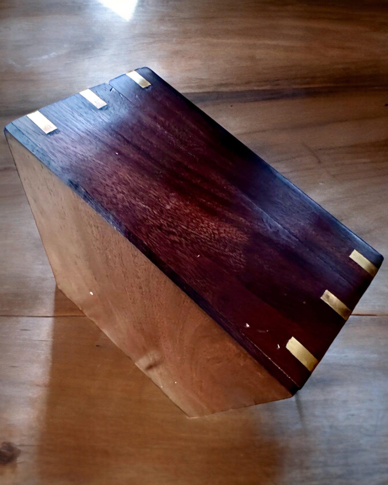 Grote Houten Doos voor Sextant of premium kompas "Mariner's Legacy" met Gravure Optie