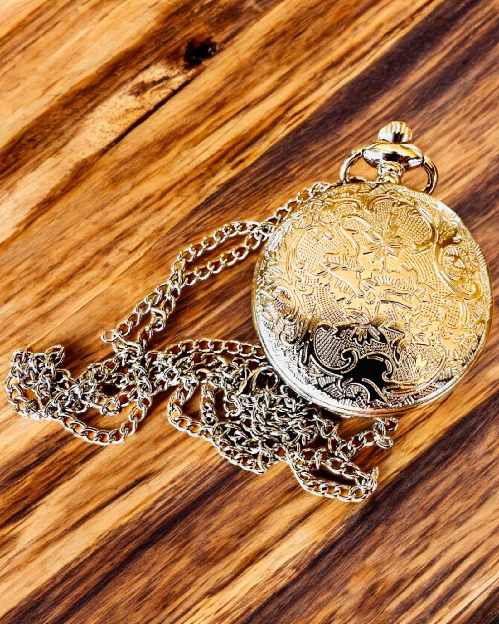 Zakhorloge "Gouden Anker" - personalisatie als cadeau met gravure