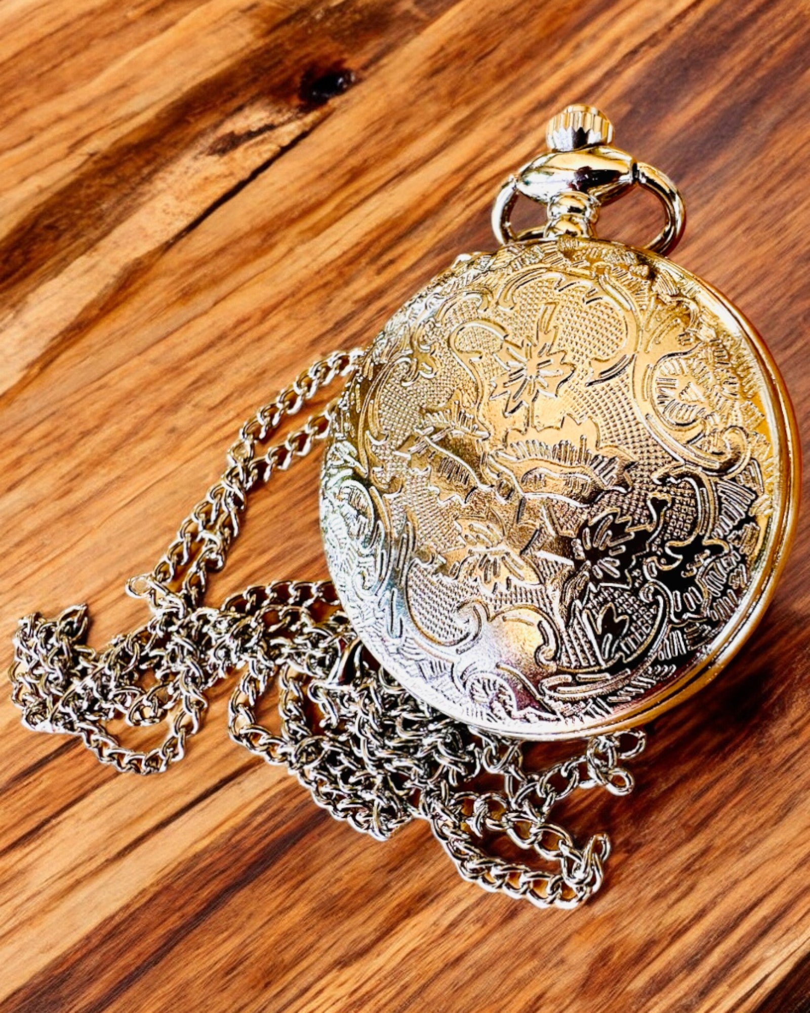Zakhorloge "Gouden Anker" - personalisatie als cadeau met gravure