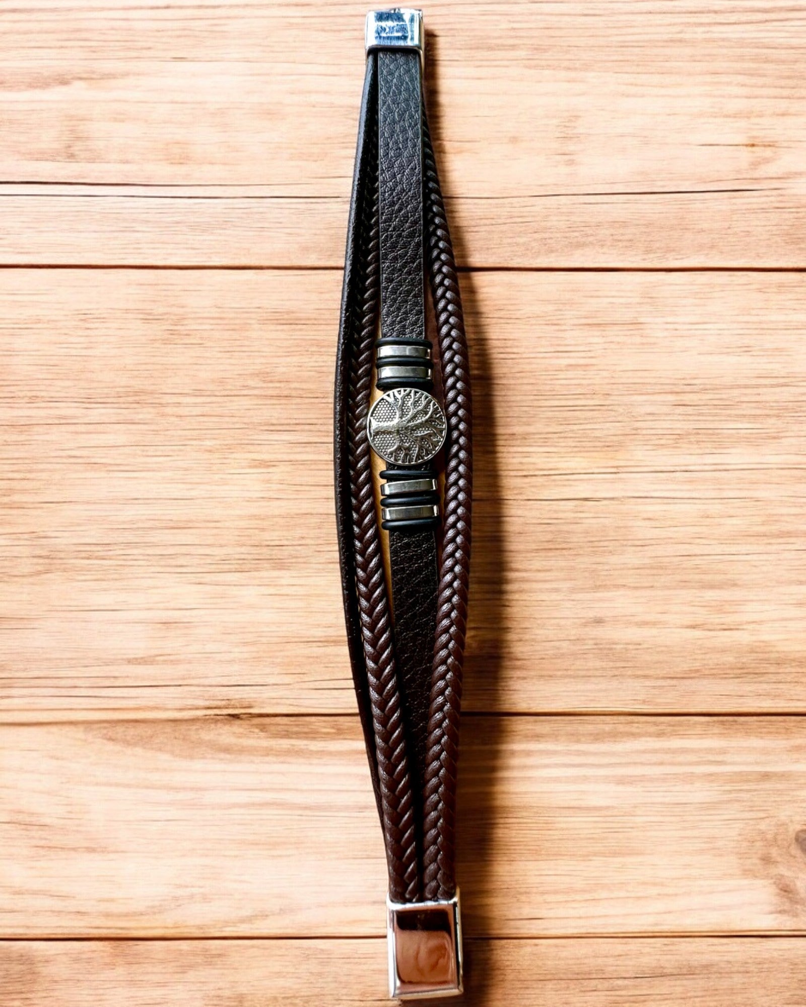 Armband "Levensboom" met personalisatiemogelijkheid als cadeau, 3 kleuropties