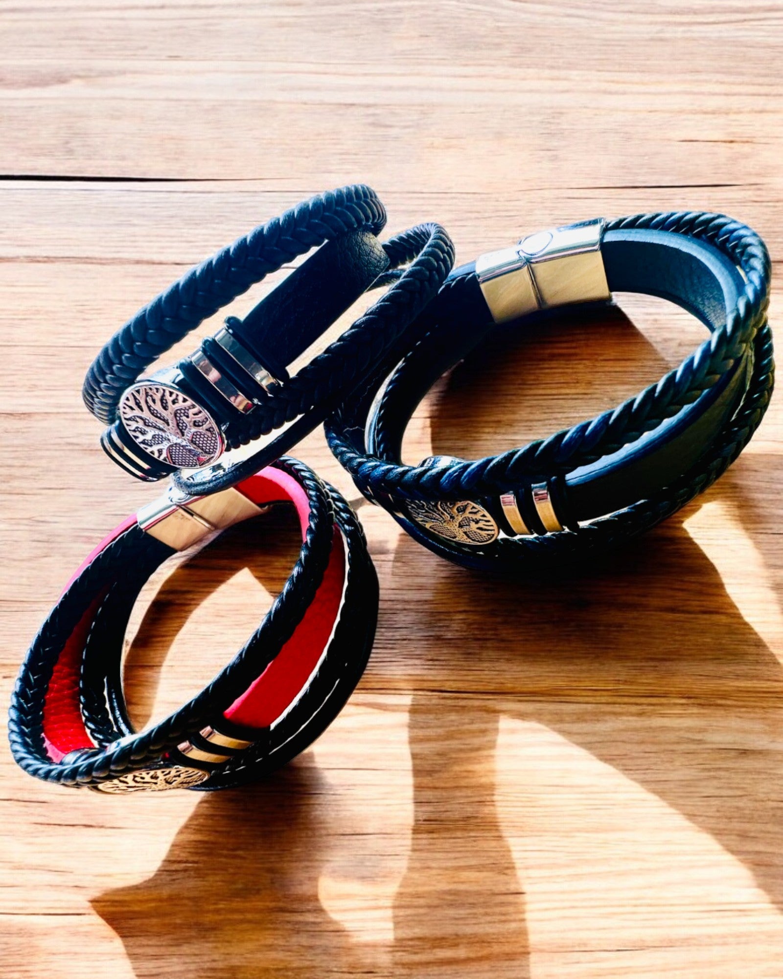 Armband "Levensboom" met personalisatiemogelijkheid als cadeau, 3 kleuropties