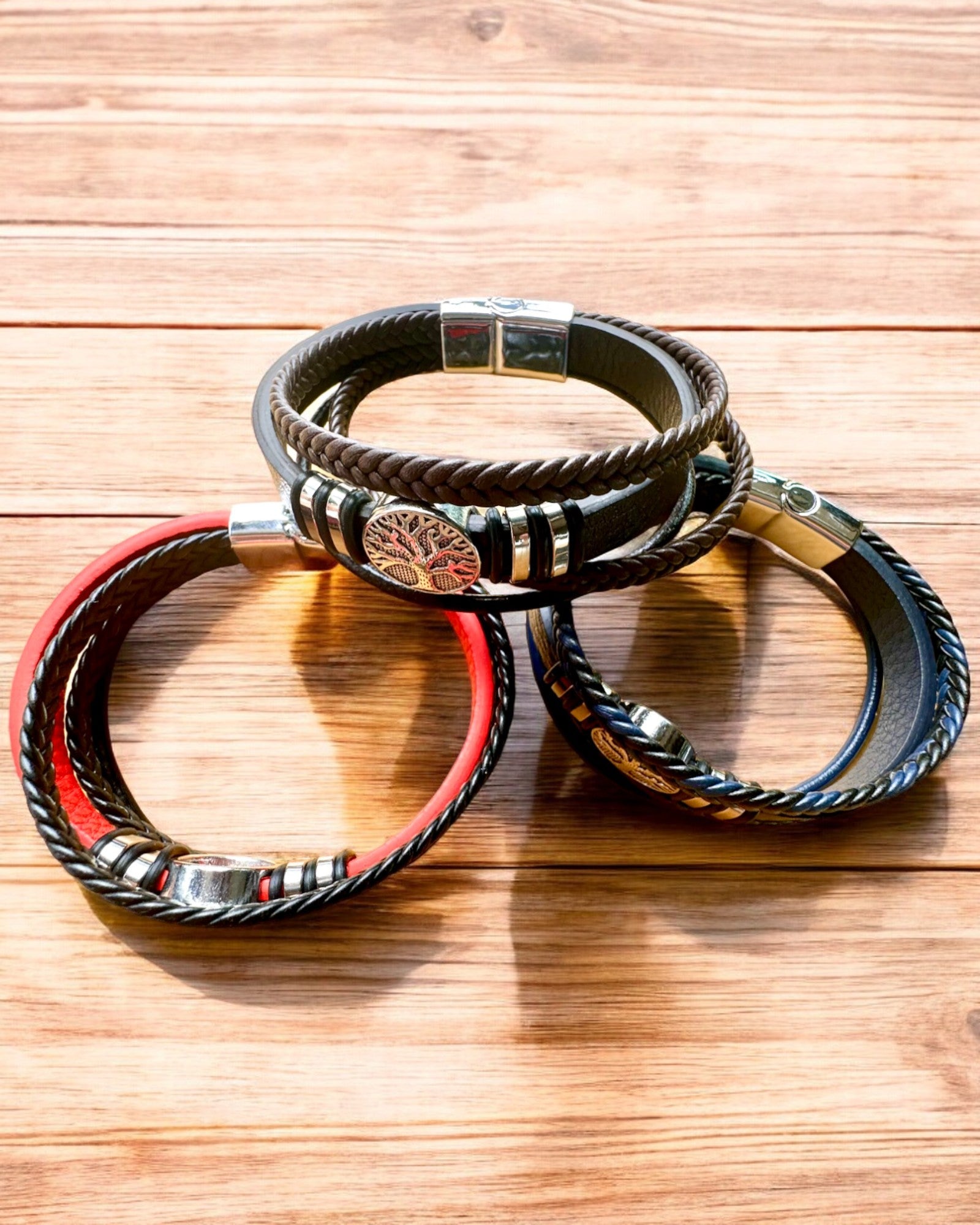 Armband "Levensboom" met personalisatiemogelijkheid als cadeau, 3 kleuropties