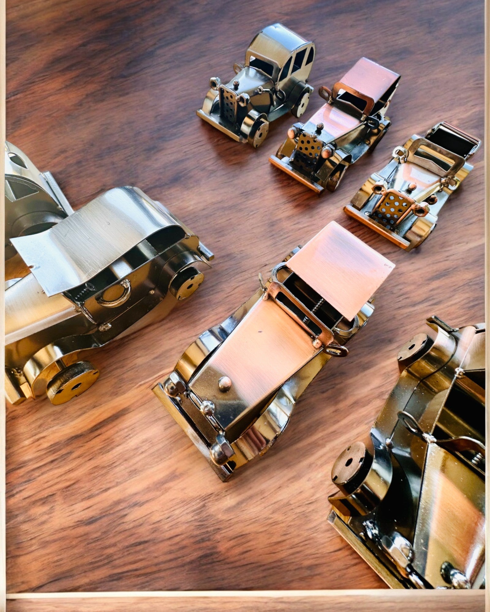 Retro Klassieke Auto, auto, van IJzer - Collectie "Vintage Drive", automodel, personalisatie met gravure als cadeau