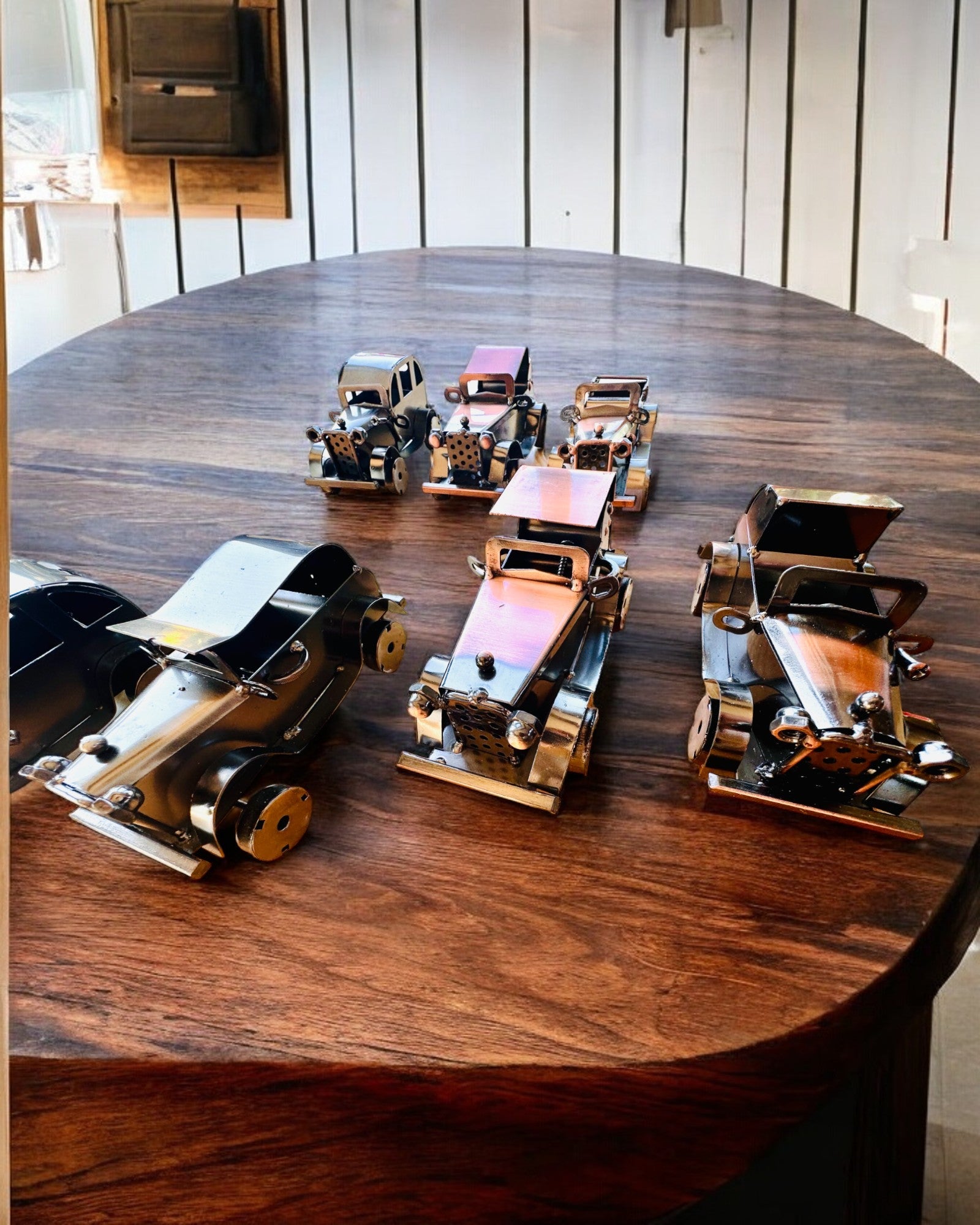 Retro Klassieke Auto, auto, van IJzer - Collectie "Vintage Drive", automodel, personalisatie met gravure als cadeau