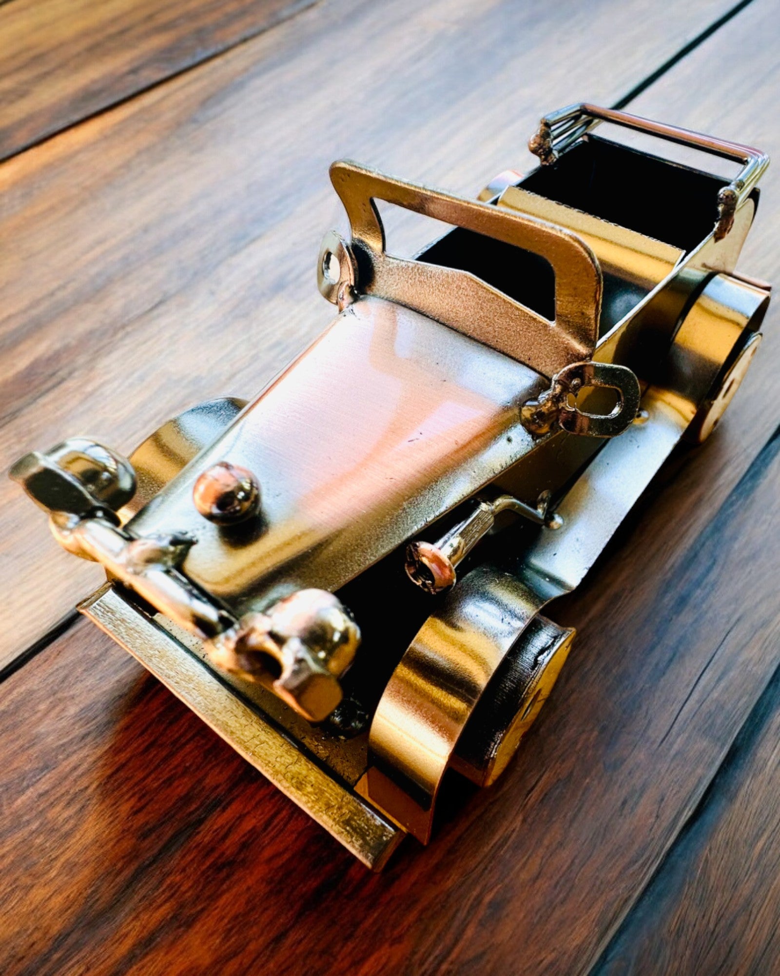 Retro Klassieke Auto, auto, van IJzer - Collectie "Vintage Drive", automodel, personalisatie met gravure als cadeau