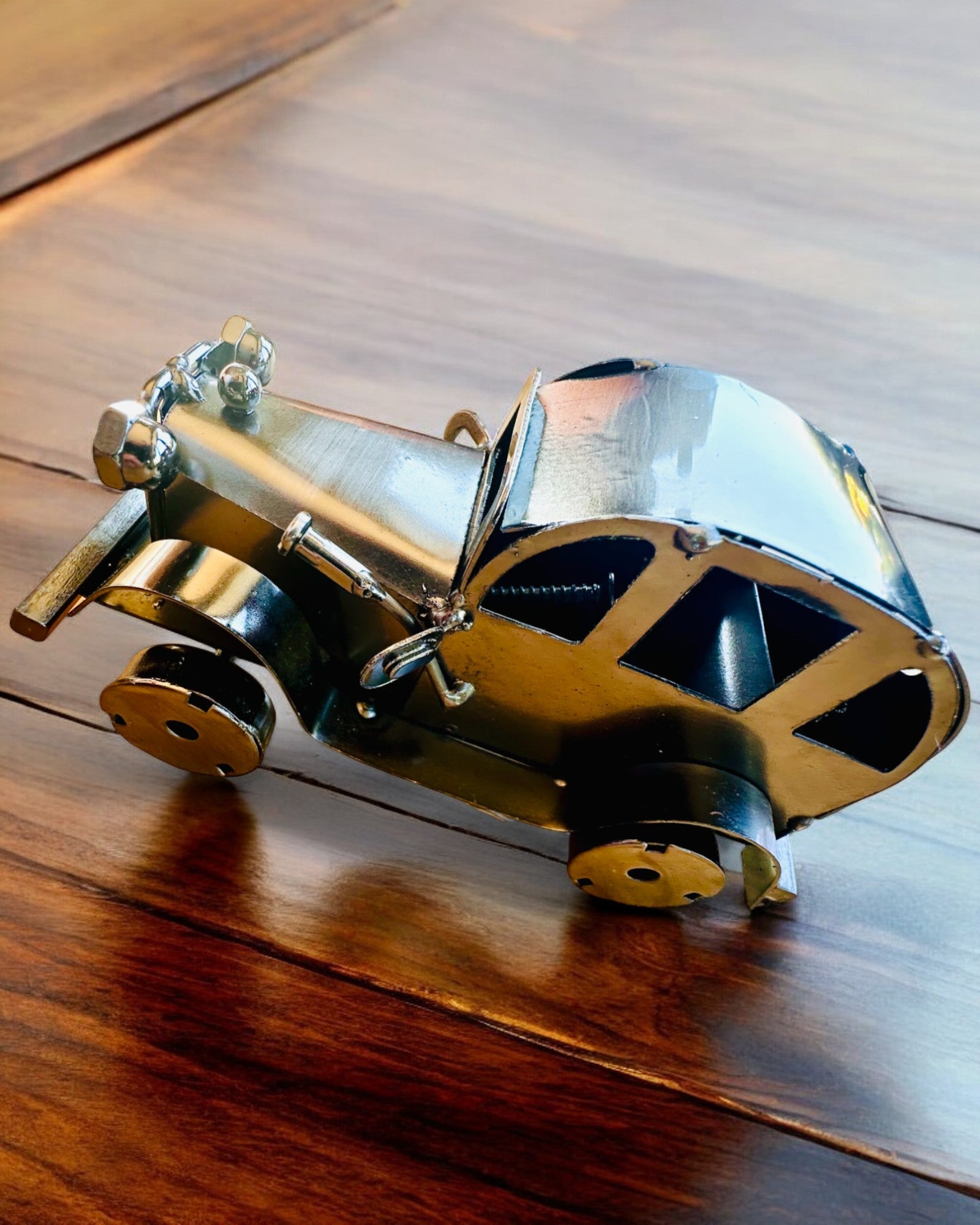 Retro Klassieke Auto, auto, van IJzer - Collectie "Vintage Drive", automodel, personalisatie met gravure als cadeau