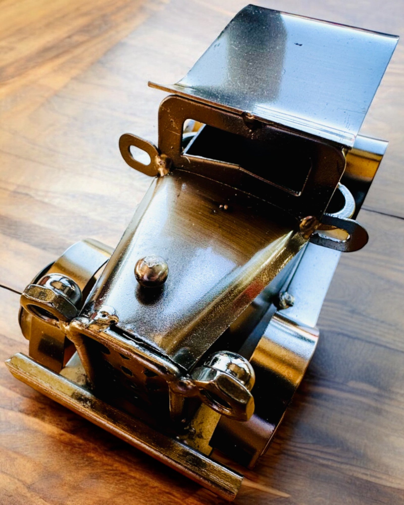 Retro Klassieke Auto, auto, van IJzer - Collectie "Vintage Drive", automodel, personalisatie met gravure als cadeau