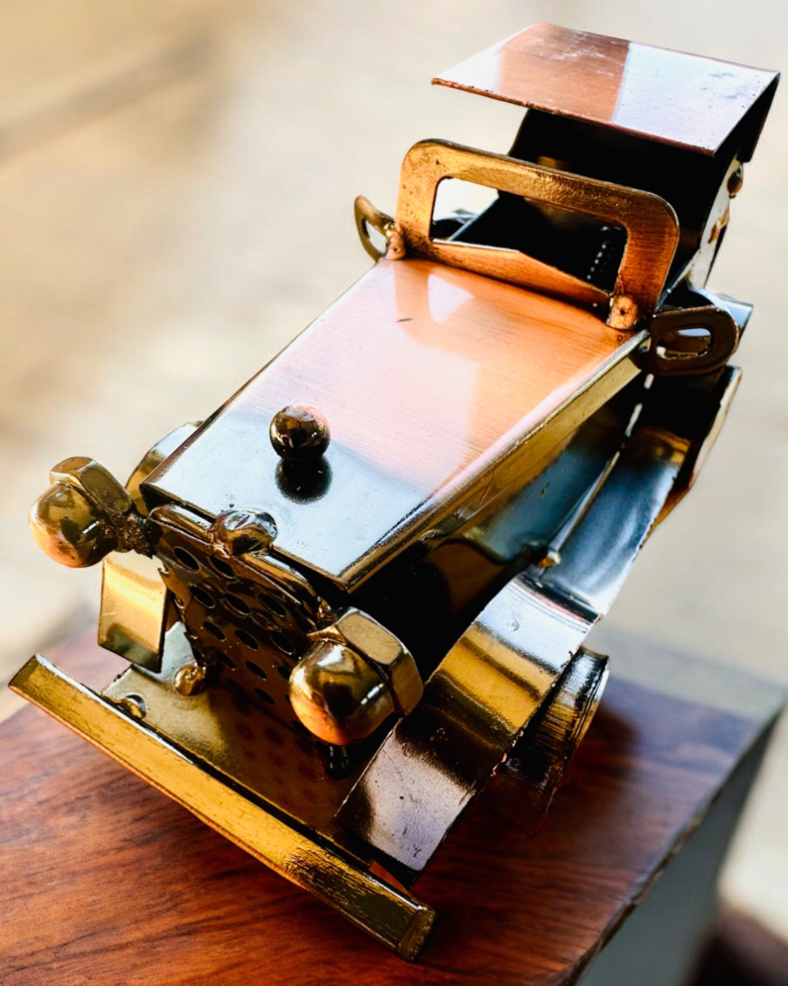 Retro Klassieke Auto, auto, van IJzer - Collectie "Vintage Drive", automodel, personalisatie met gravure als cadeau