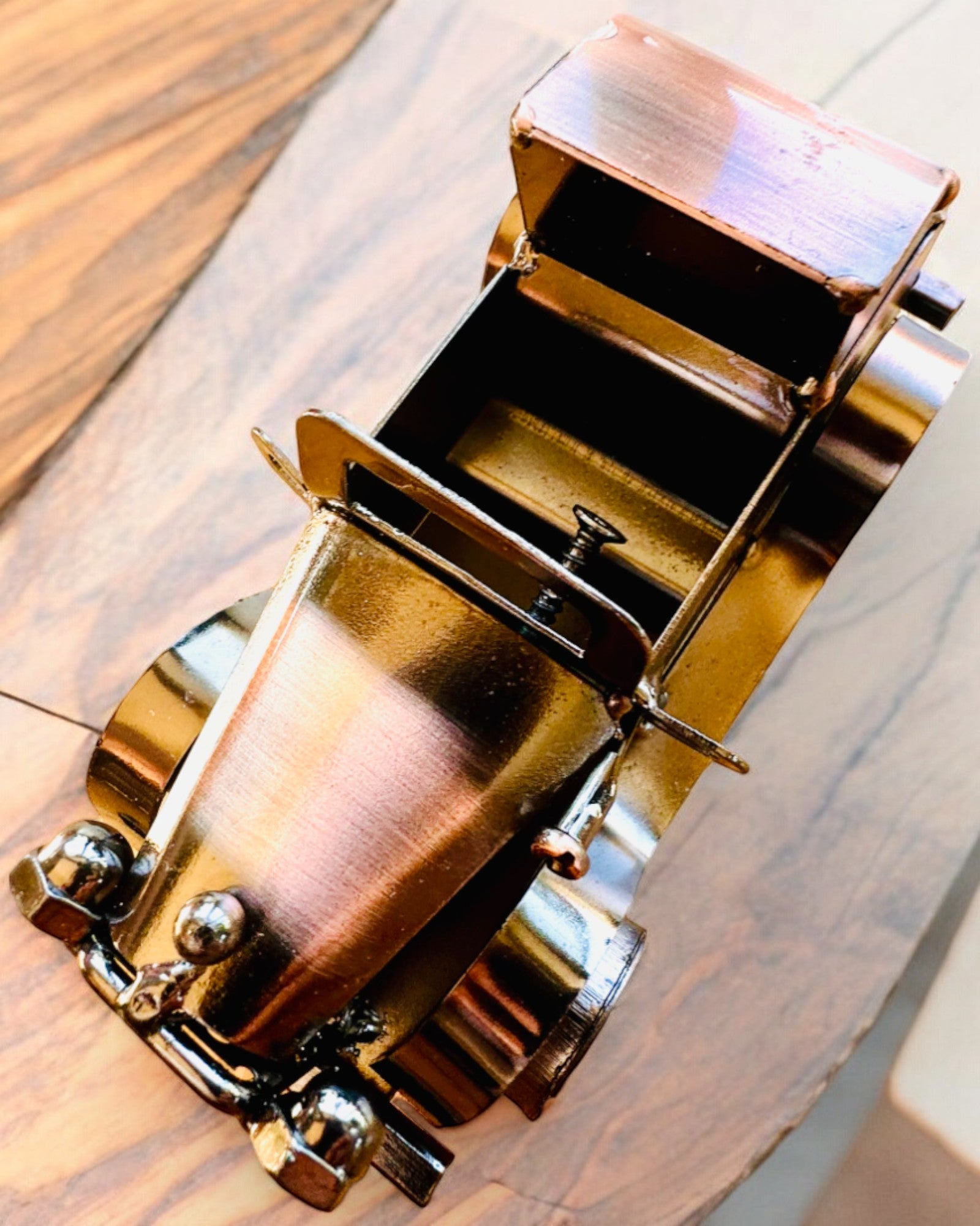 Retro Klassieke Auto, auto, van IJzer - Collectie "Vintage Drive", automodel, personalisatie met gravure als cadeau