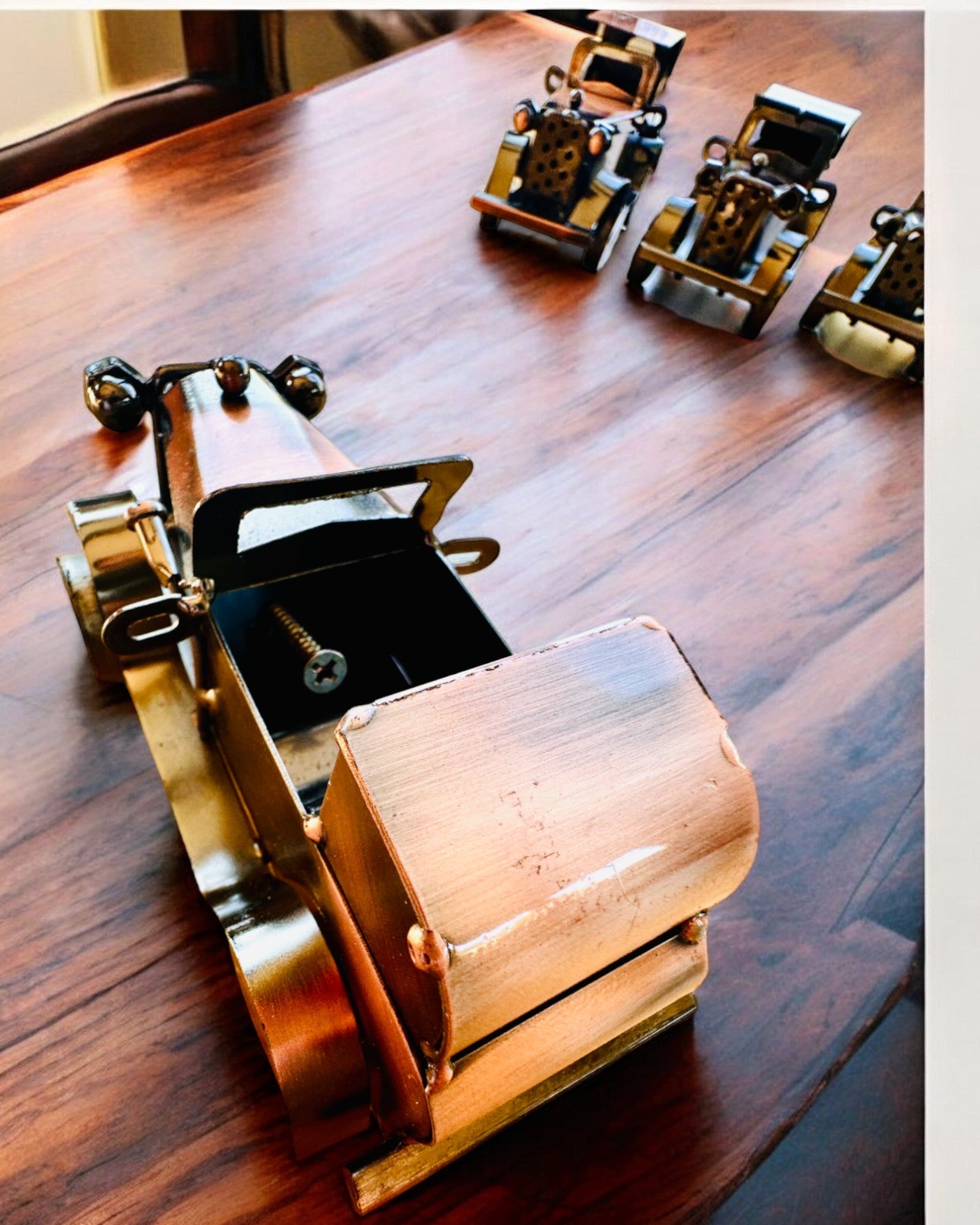 Retro Klassieke Auto, auto, van IJzer - Collectie "Vintage Drive", automodel, personalisatie met gravure als cadeau