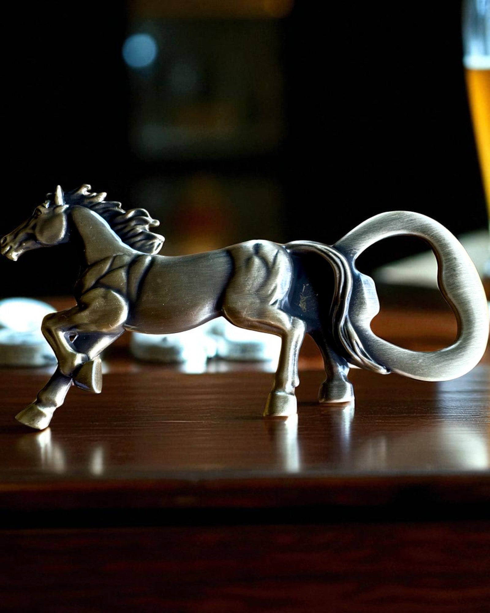 Flesopener Vintage Dieren - 7 varianten, personalisatie met gravure als cadeau