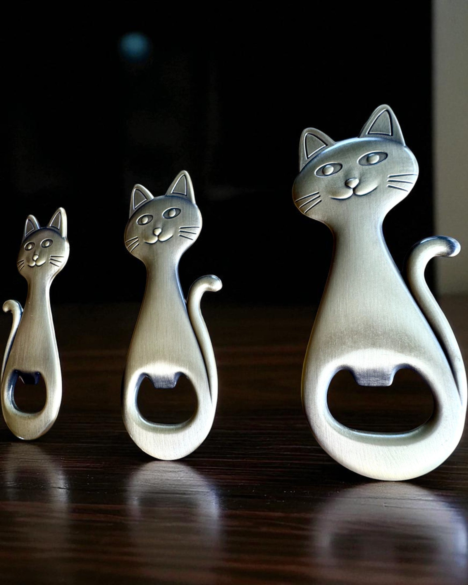 Flesopener Vintage Dieren - 7 varianten, personalisatie met gravure als cadeau