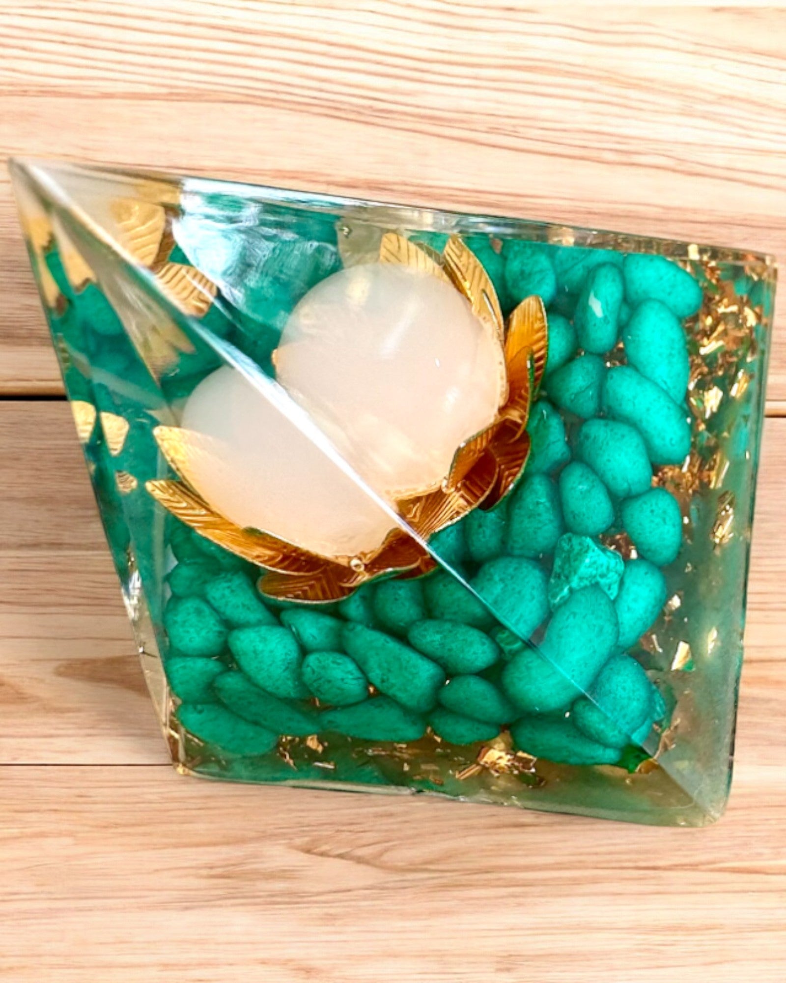 Orgonitische Energiepiramide "Harmonie van Toermalijn"