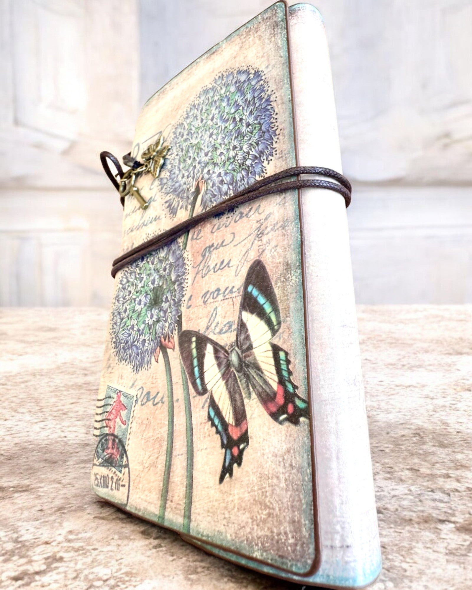 Vintage Memoire Notitieboek met gepersonaliseerde gravure - 3 ontwerpen om uit te kiezen, notitieboek als cadeau