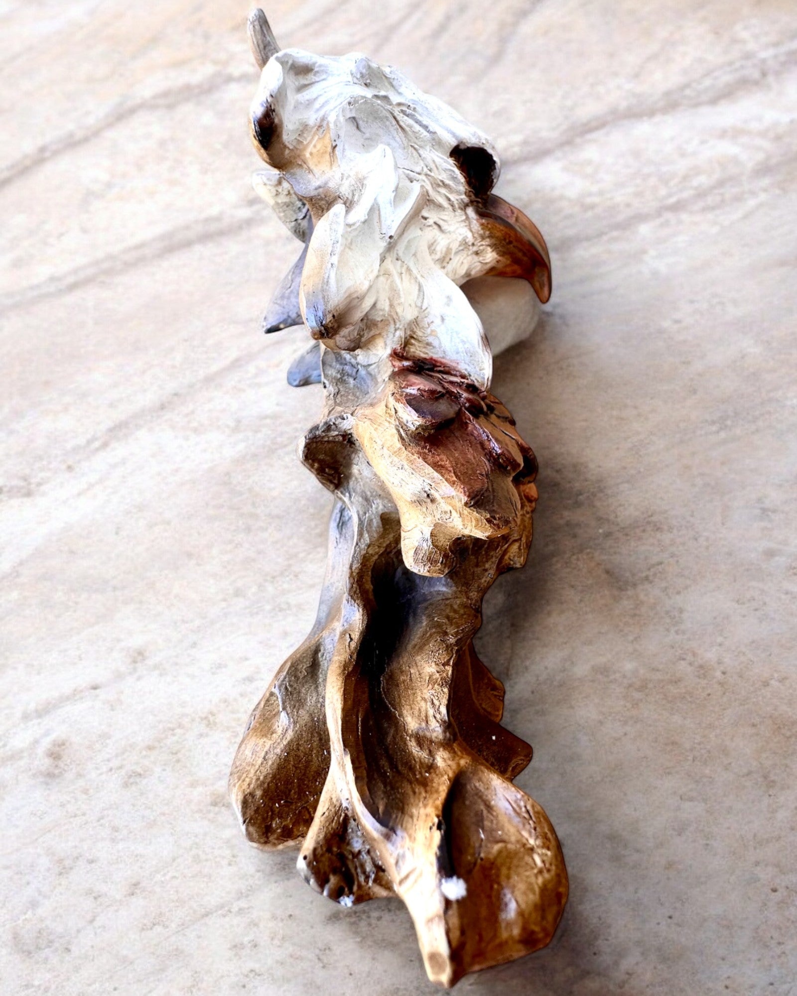 Adelaar van Vrijheid Beeldhouwwerk van Hars met Mogelijkheid tot Graveren als cadeau 26.5 cm hoog