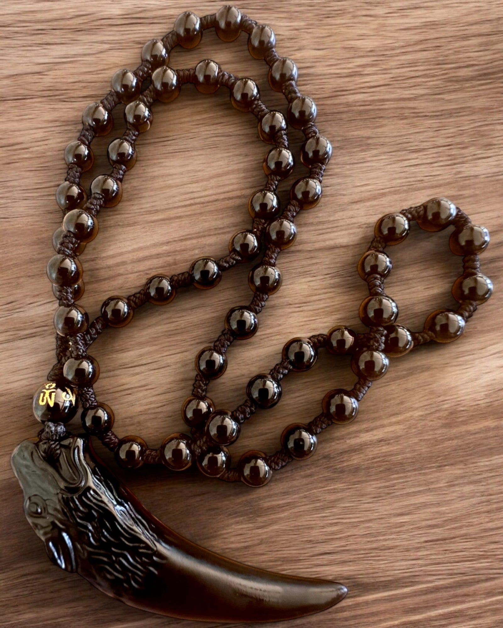 Wilczy Ząb Jadeitowy - Amulet van Kracht en Bescherming, mogelijkheid tot personalisatie met gravure als cadeau