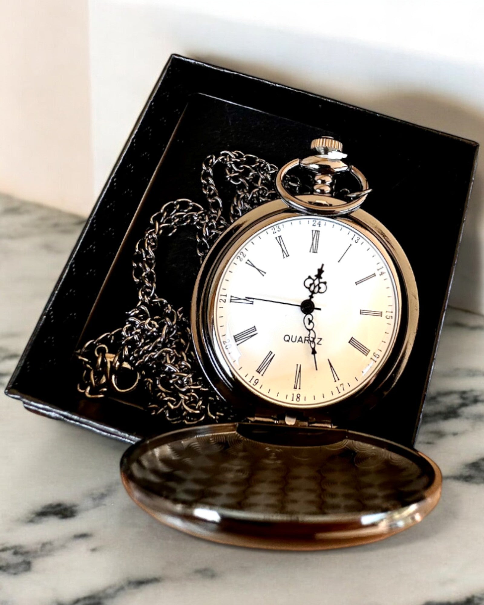 Elegante zakhorloge "Czasownik" met graveeroptie als cadeau