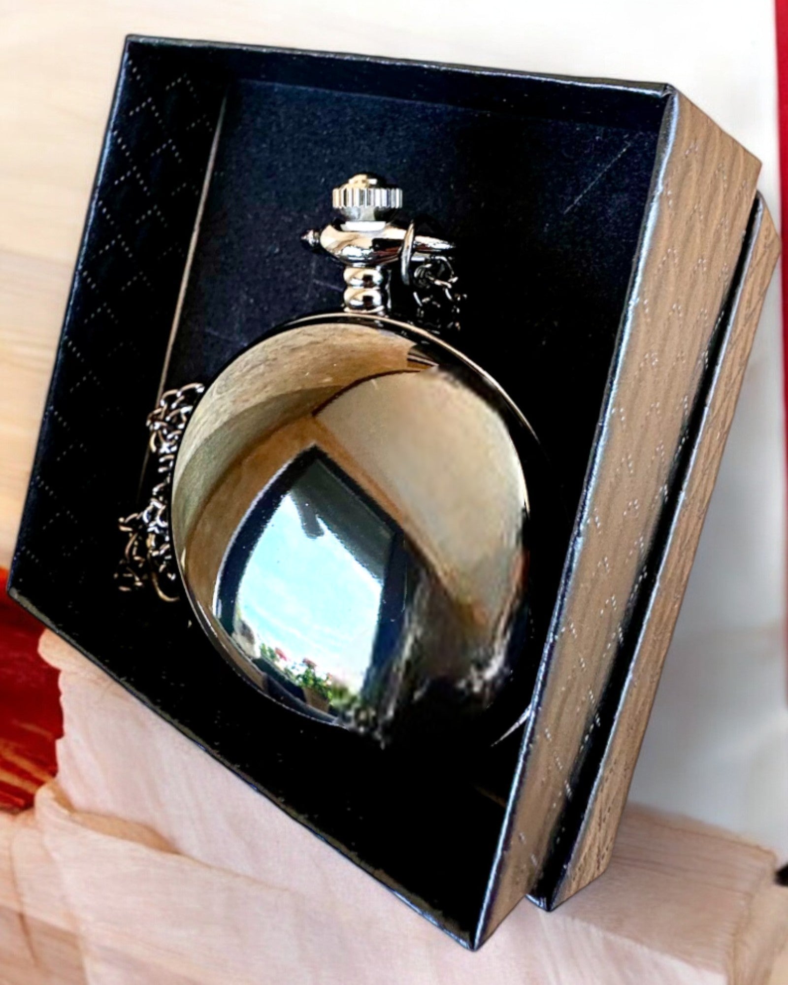 Elegante zakhorloge "Czasownik" met graveeroptie als cadeau