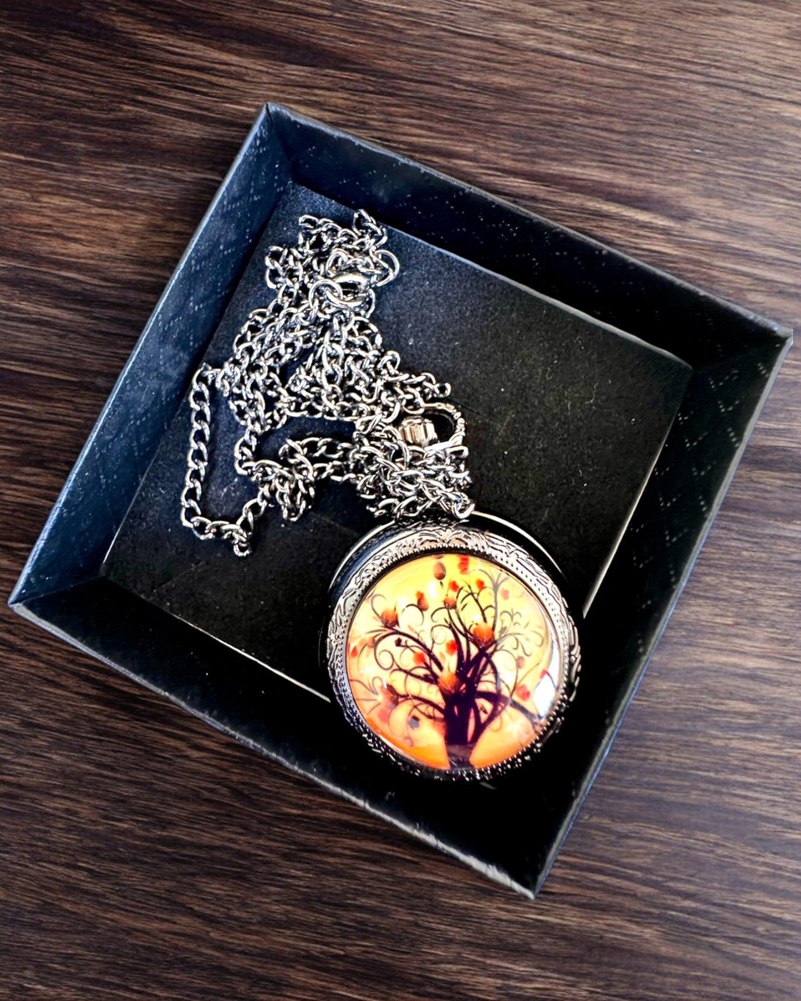 Zakhorloge "Levensboom" met Graveermogelijkheid als cadeau