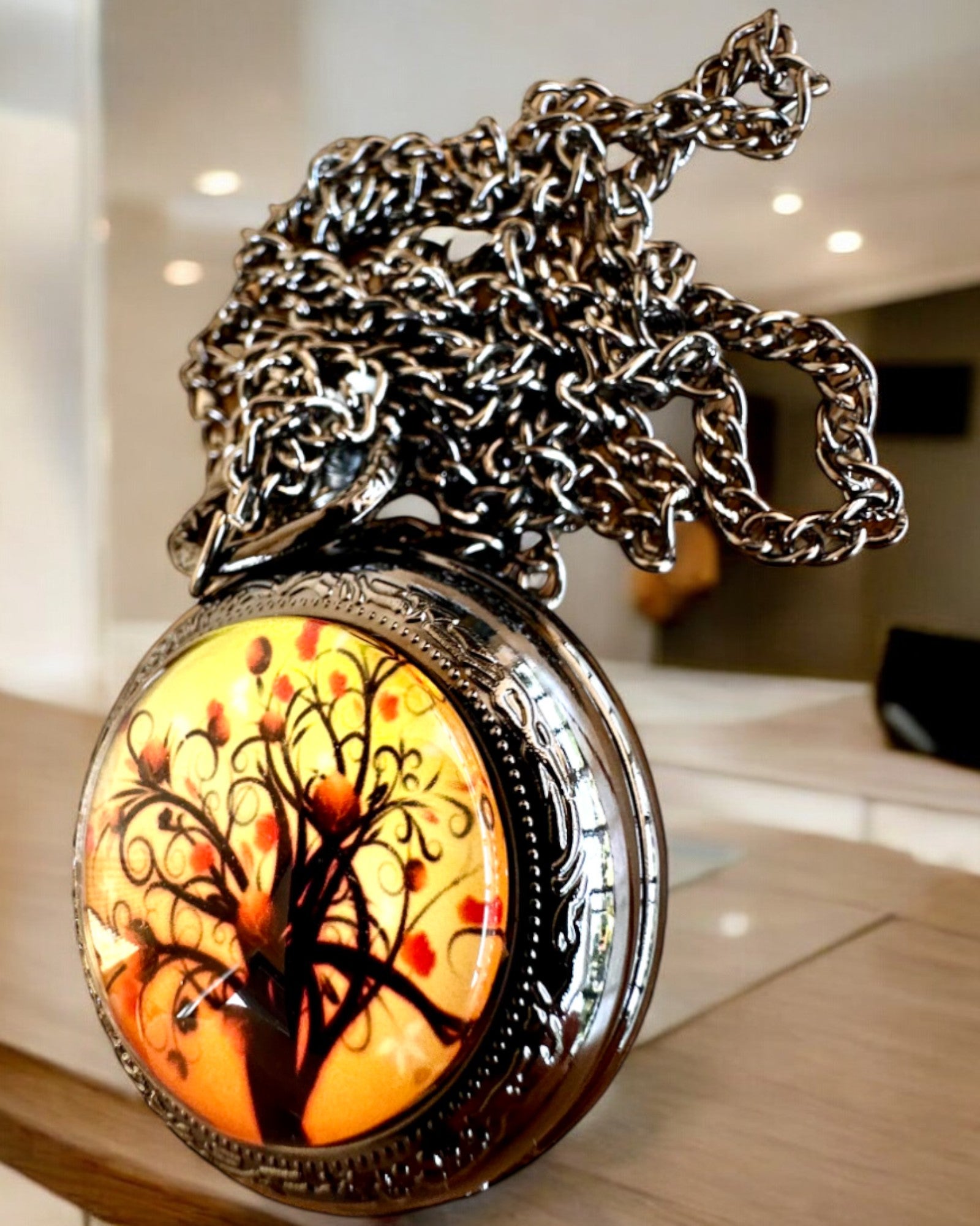 Zakhorloge "Levensboom" met Graveermogelijkheid als cadeau