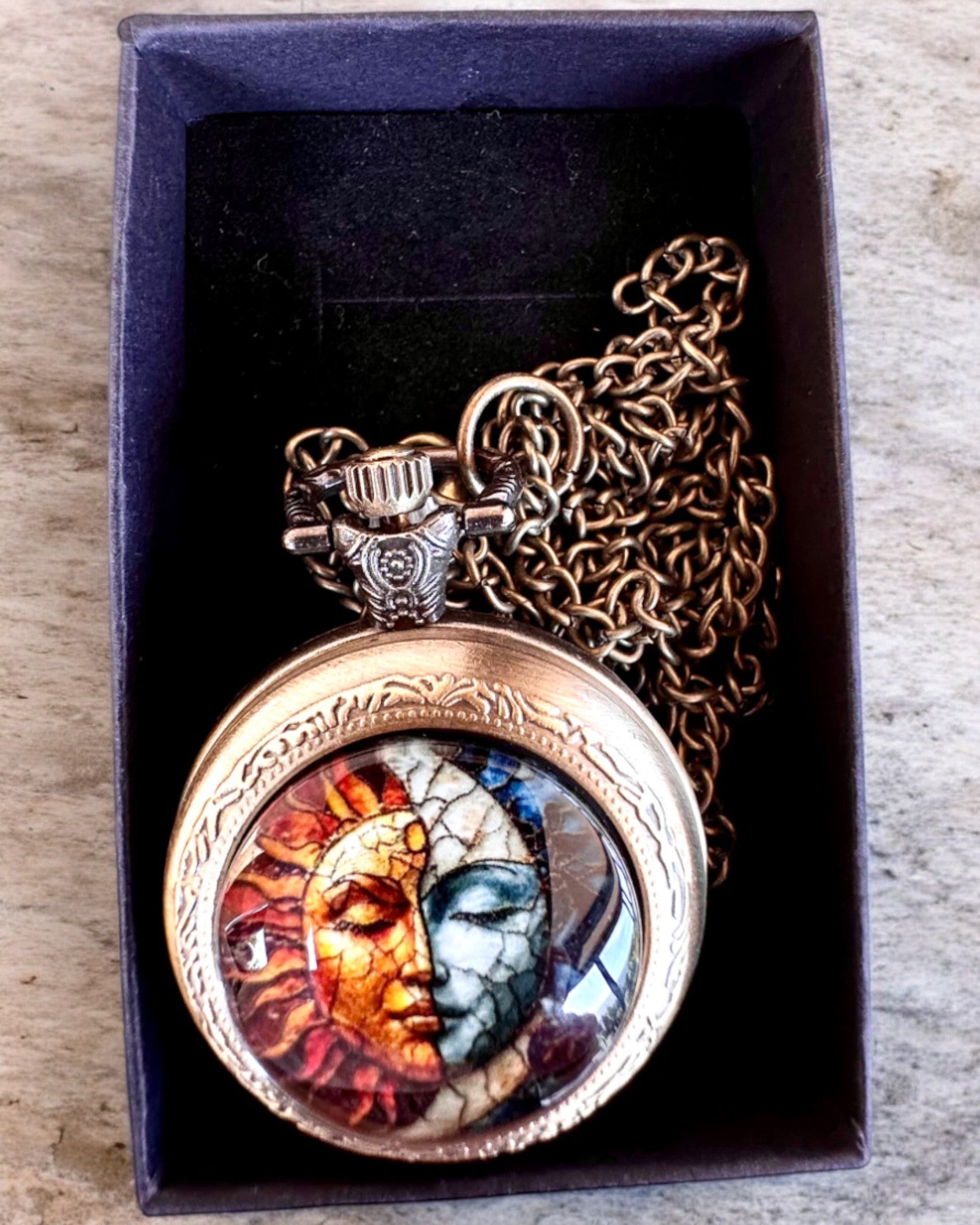 Elegante zakhorloge "Słoneczna Luminacja" met graveermogelijkheid als cadeau