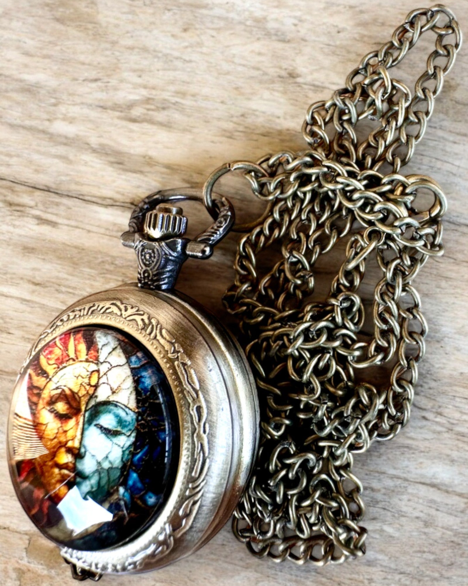 Elegante zakhorloge "Słoneczna Luminacja" met graveermogelijkheid als cadeau