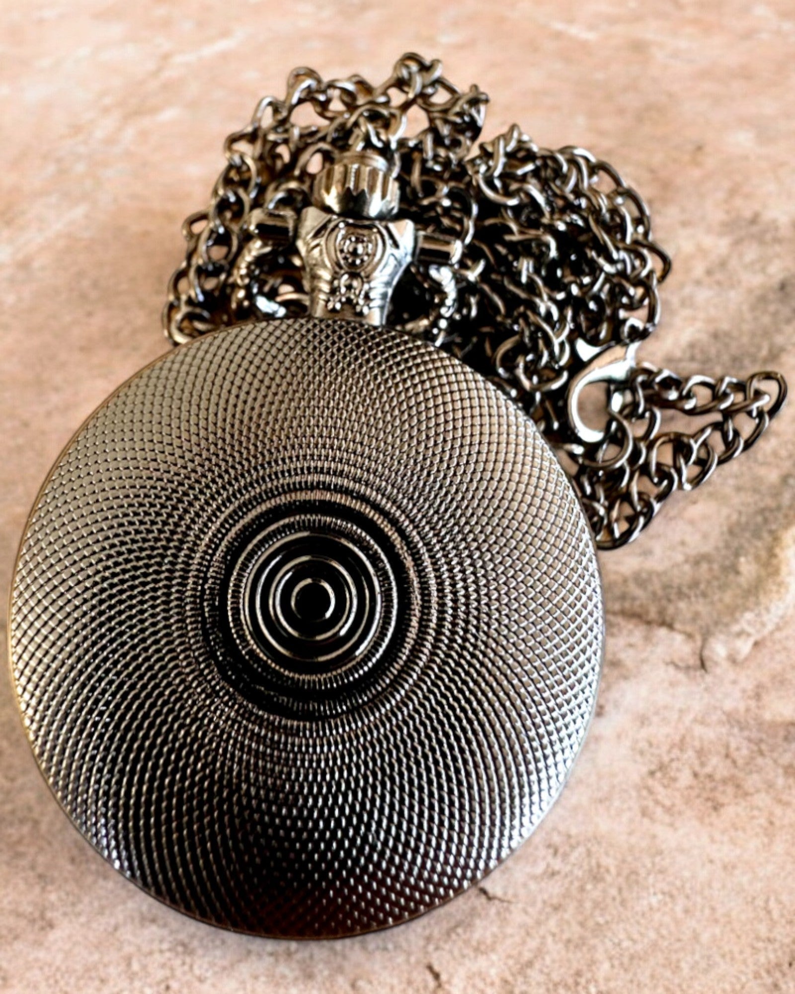 Zakhorloge "Magische Talia" - Stijlvolle accessoire van roestvrij staal, personalisatie met gravure als cadeau