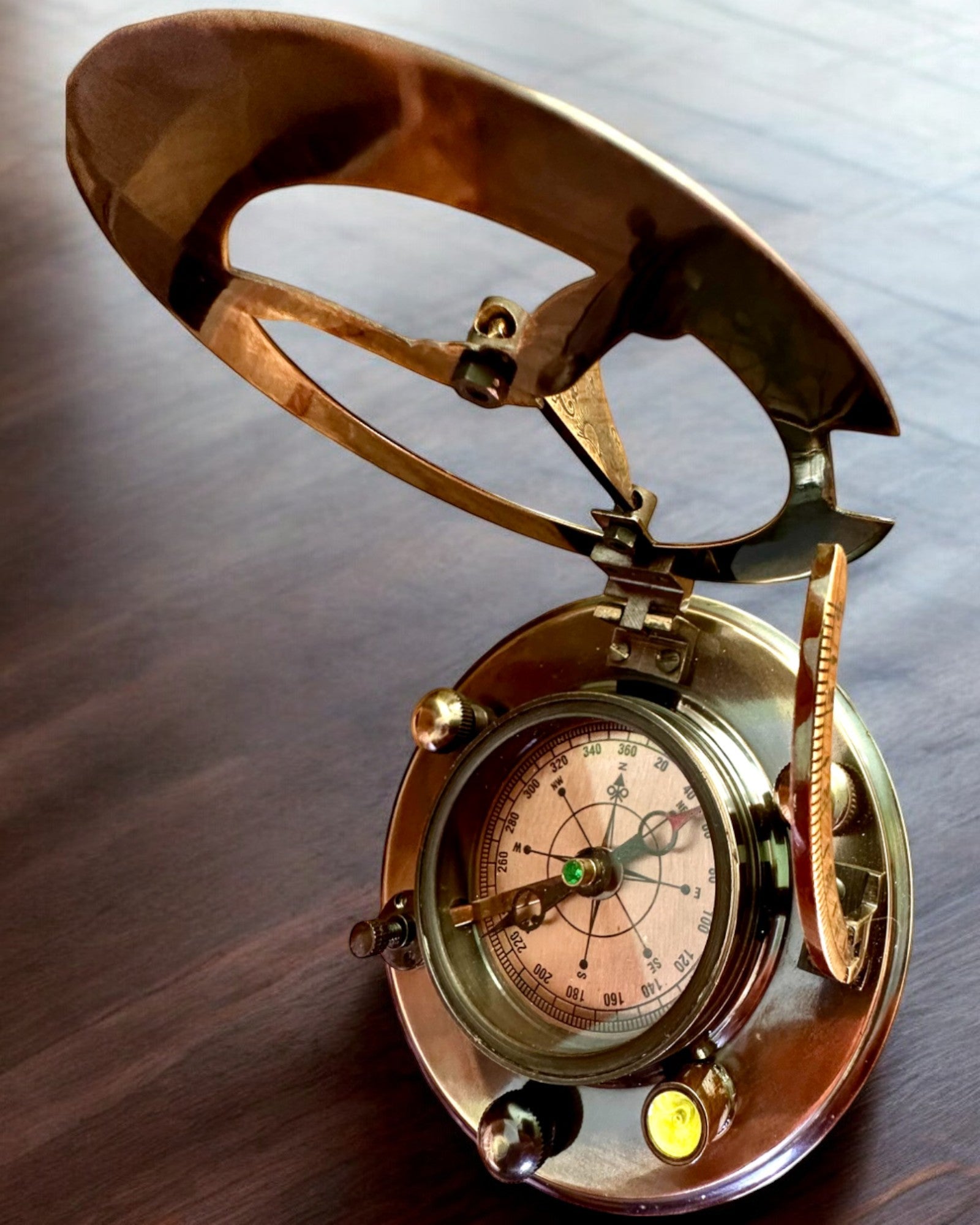 Kapiteinskompas "Odkrywca 2" - mogelijkheid tot personalisatie met gravure als cadeau, 2 kleuropties om uit te kiezen