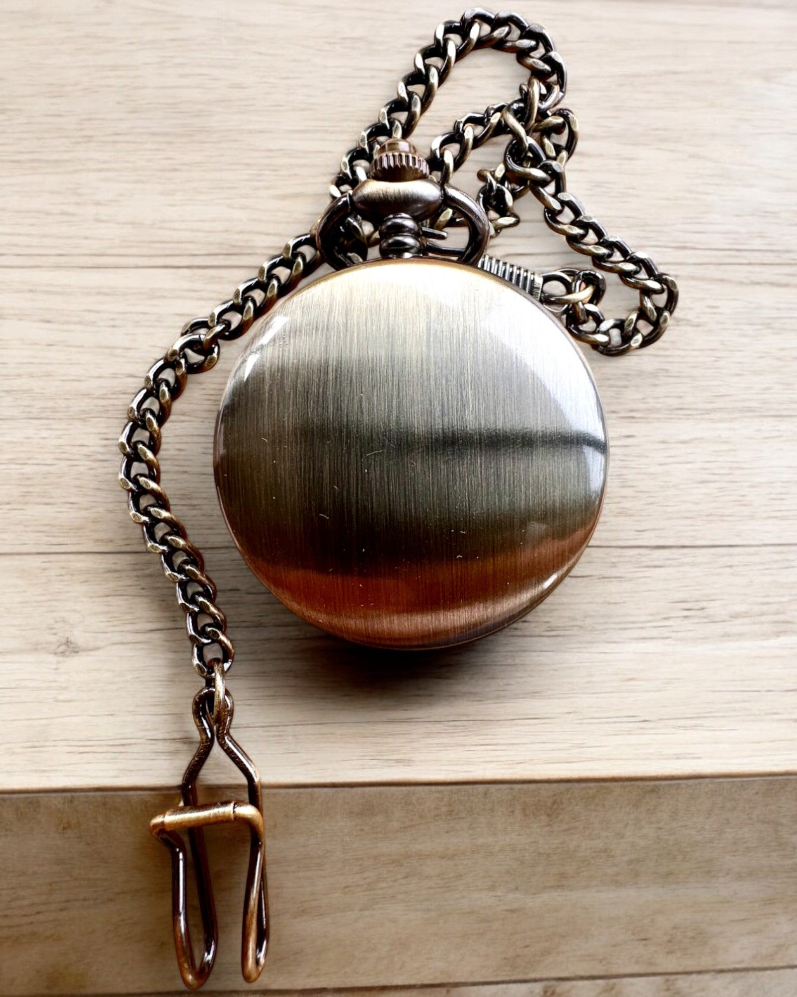 Klassieke Zakhorloge "Oldtimer" - stijlvolle retro elegantie, mogelijkheid tot personalisatie met gravure als cadeau