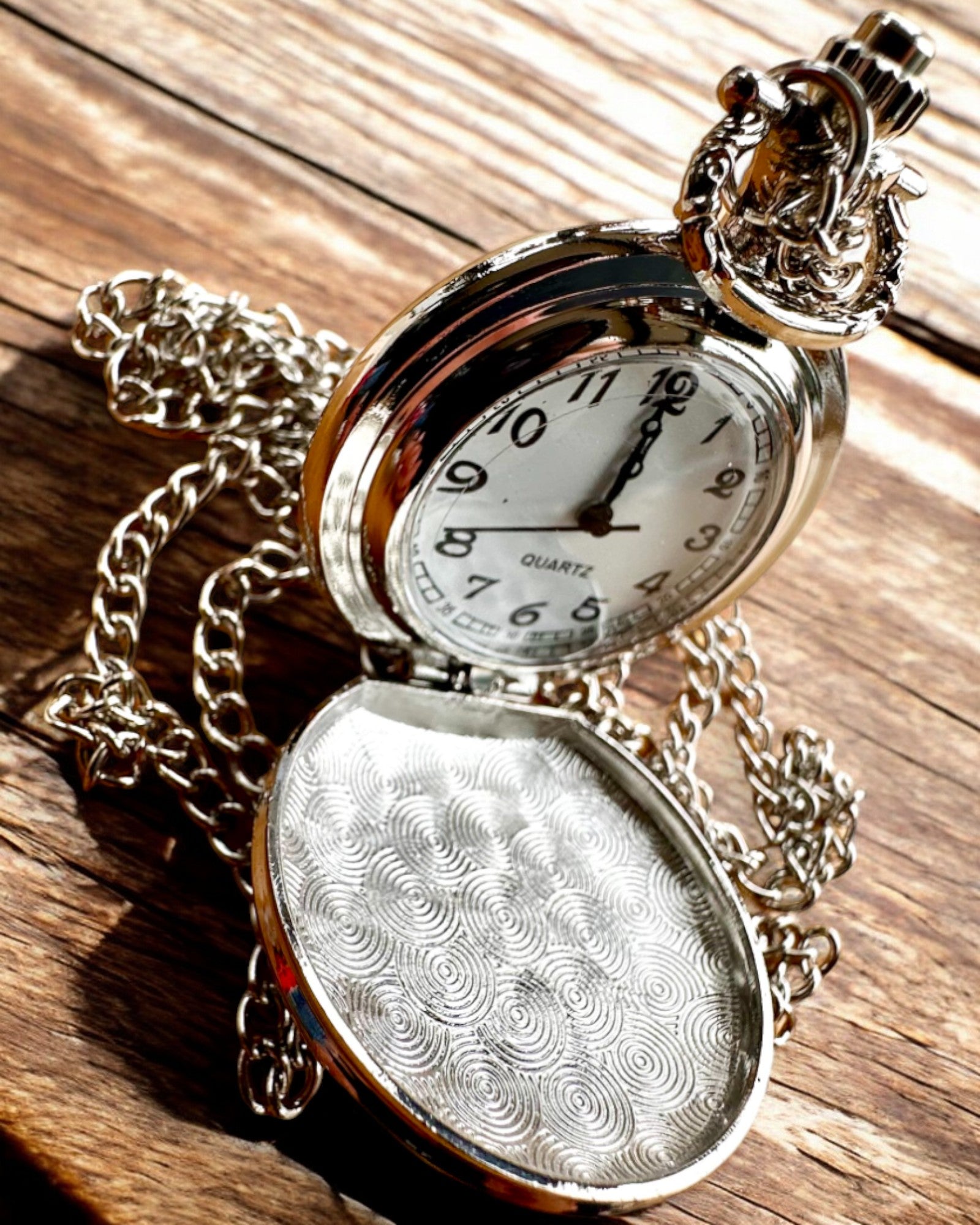 Zakhorloge "Sterrenkat" met Graveermogelijkheid, 2 Kleuropties Beschikbaar