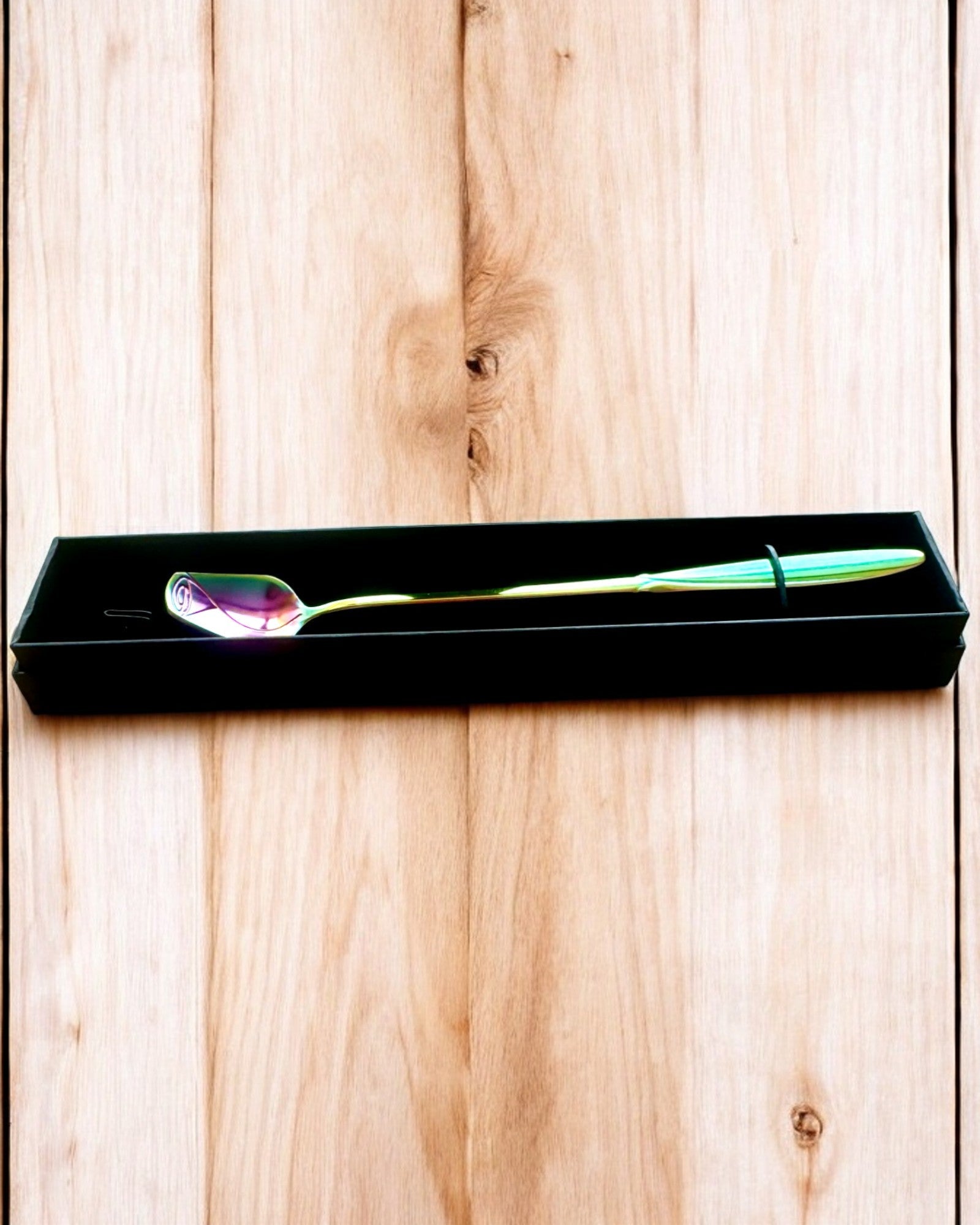 Gepersonaliseerde Rozenlepel met Graveeroptie als cadeau - 3 kleuropties om uit te kiezen