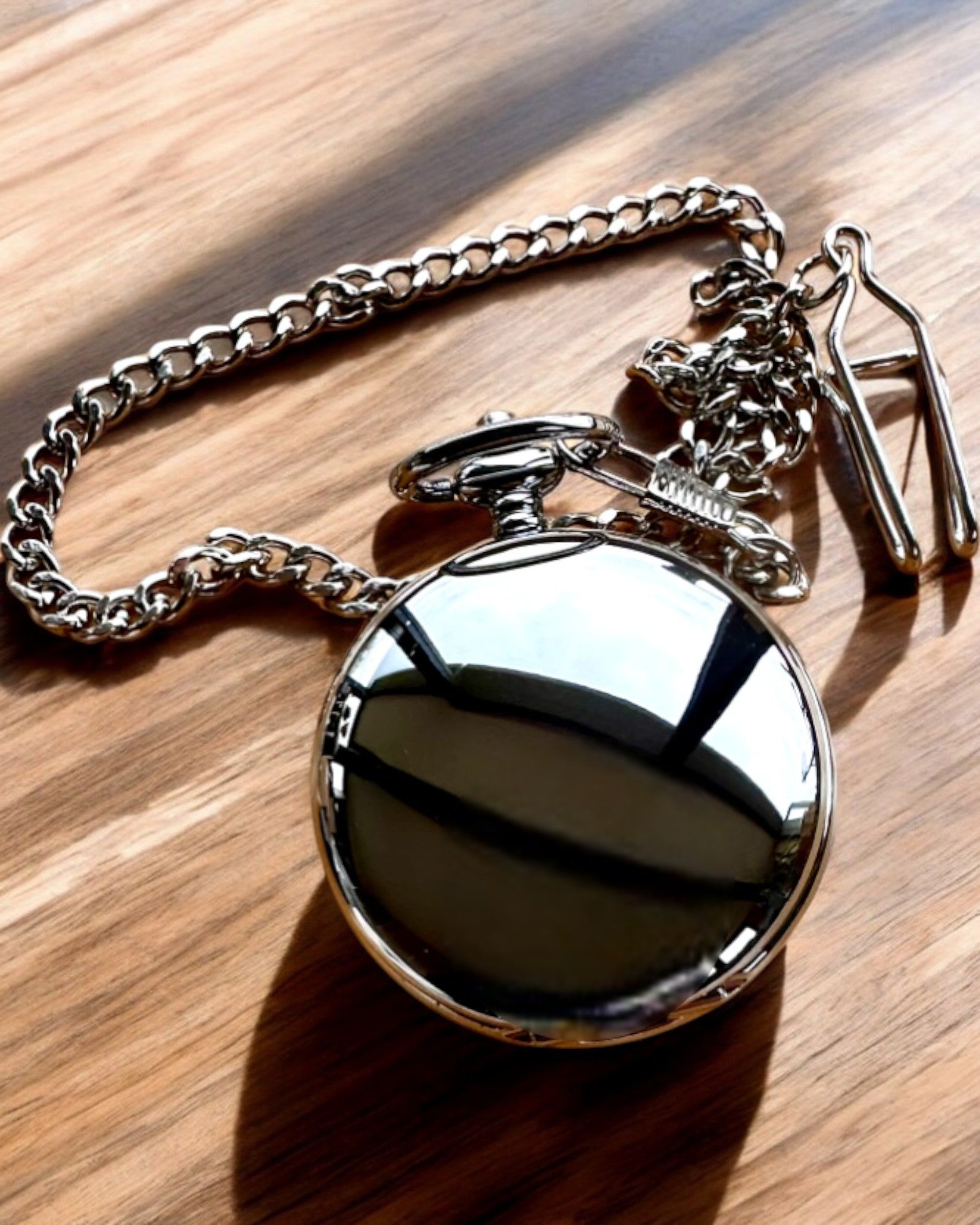 Klassieke Mechanische Zakhorloge met Dubbele Deksel, Handmatig, Zilverkleurig