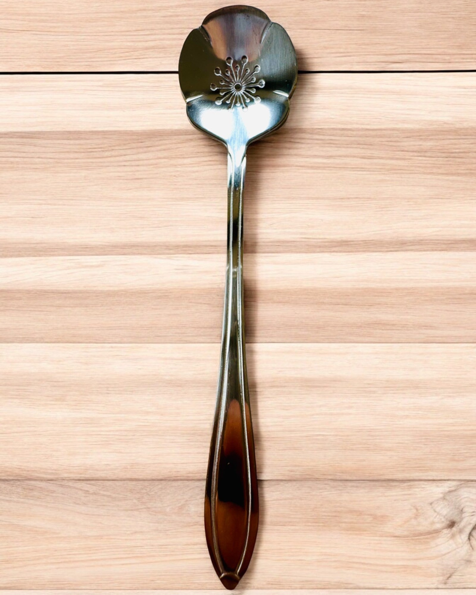 Elegante lepel "Bloemenelegantie" – Gepersonaliseerd als cadeau, gravure, 7 varianten om uit te kiezen