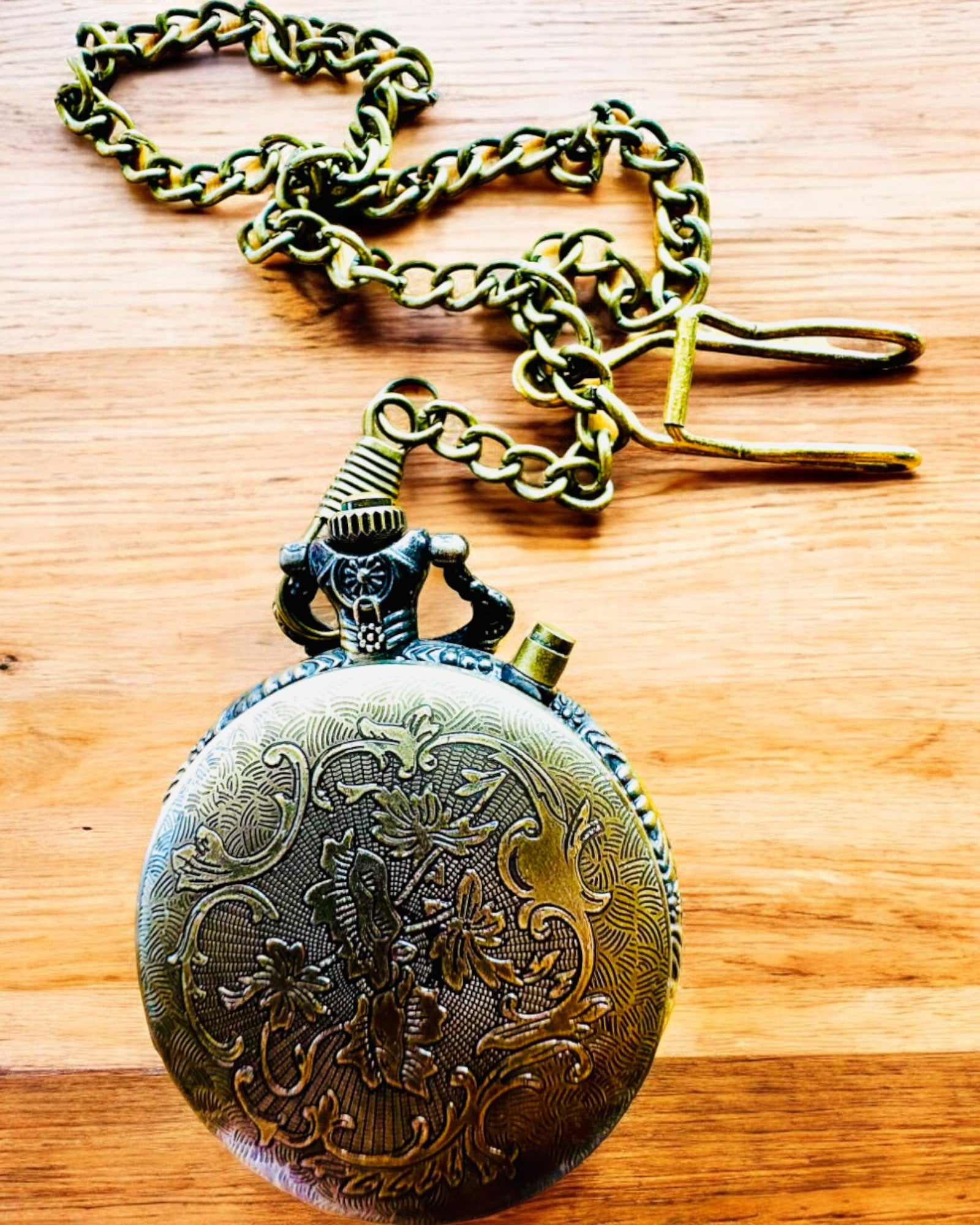 Zakhorloge "Motocyklowy Elegancik 2" – Graveren als cadeau, 3 kleuropties