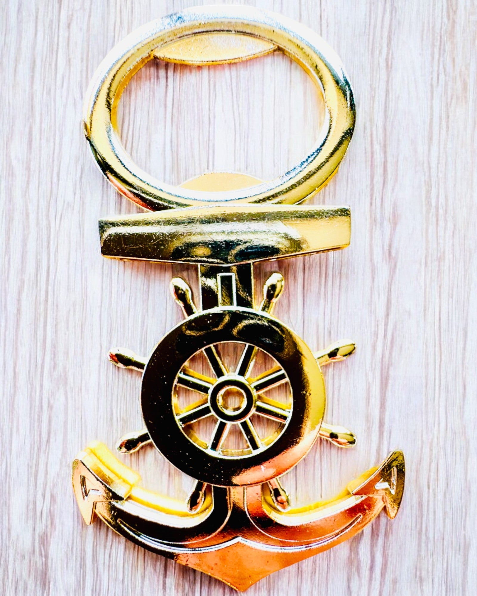 Kapiteinsflesopener - personalisatie mogelijk met gravure, zilverkleurig