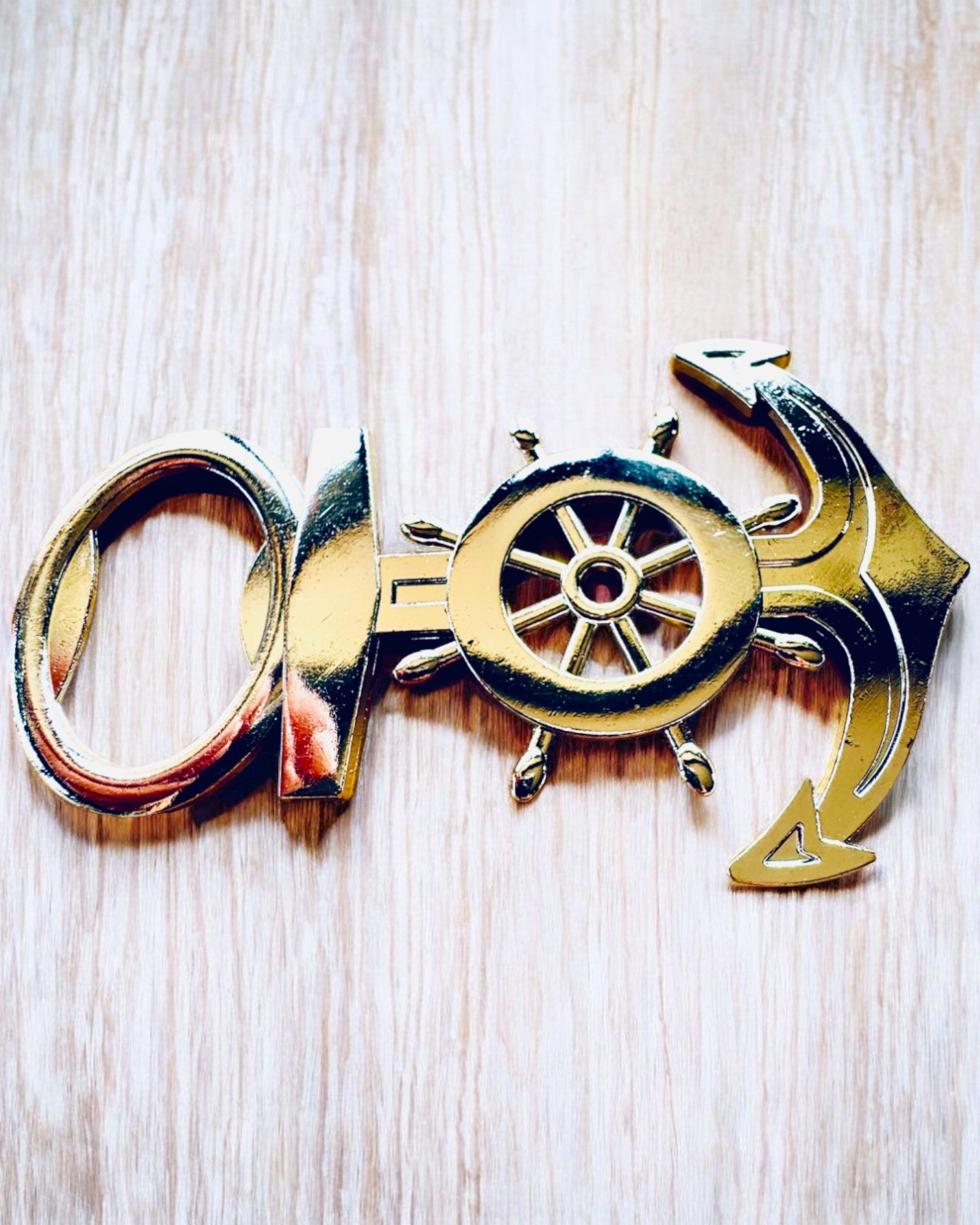 Kapiteinsflesopener - personalisatie mogelijk met gravure, zilverkleurig