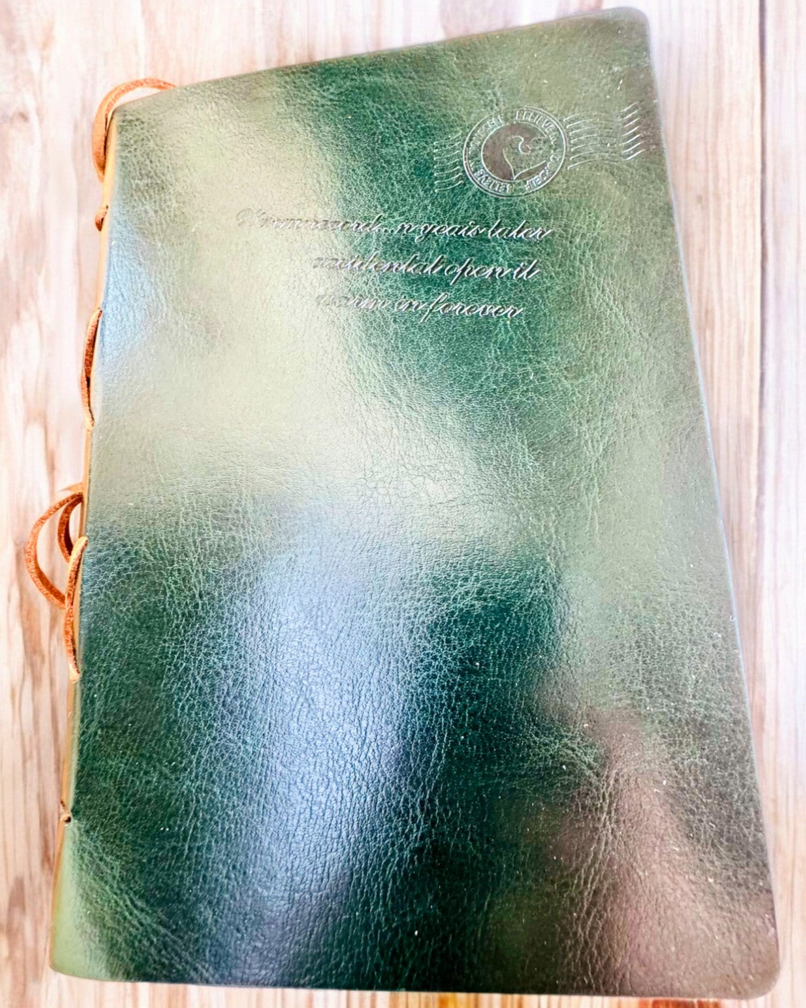 Vintage Notitieboek "Sleutel van het Verleden" - Mogelijkheid tot graveren als cadeau, notitieblok