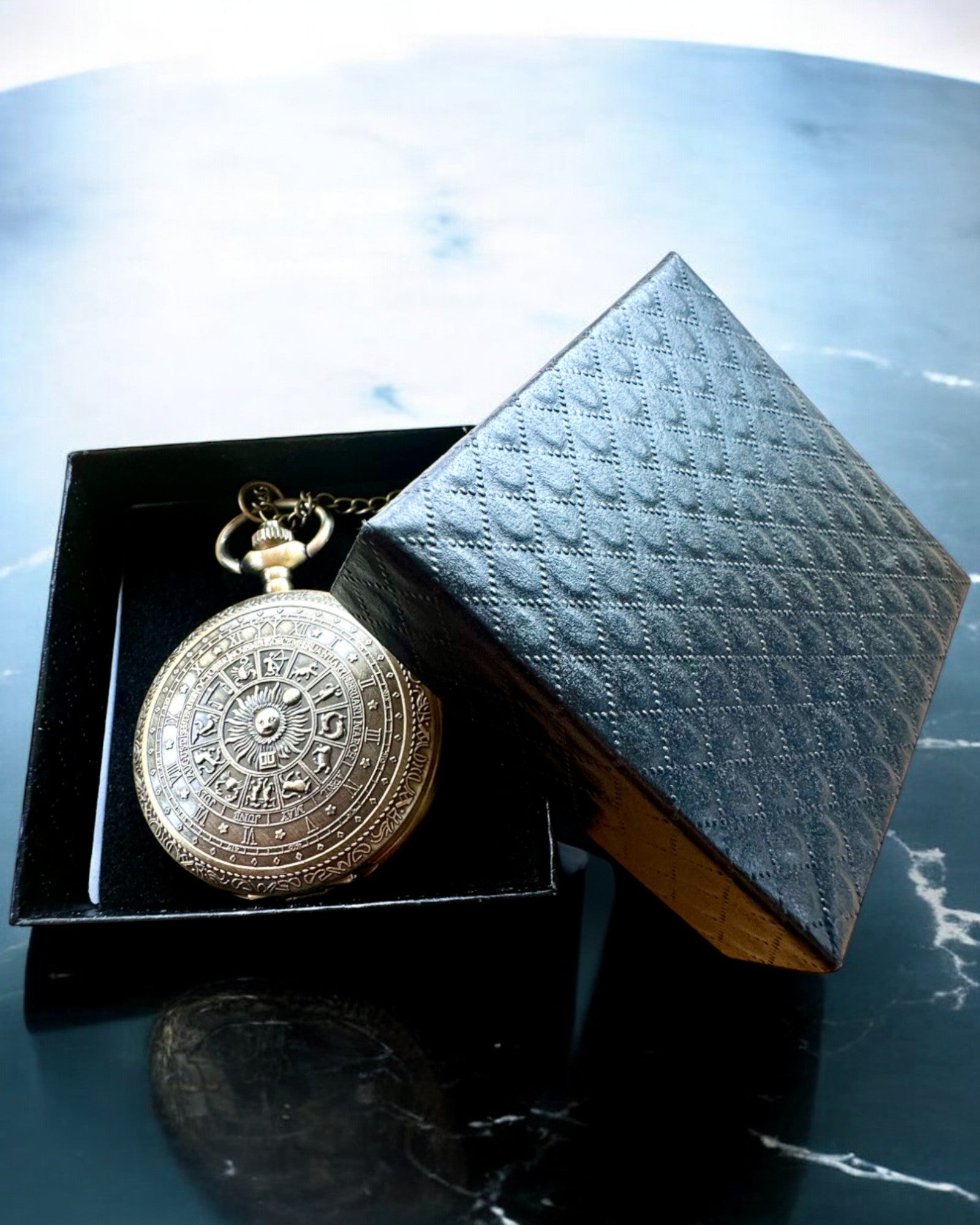 Zakhorloge "Astro Retro Antieke Stijl" – met graveeroptie als cadeau