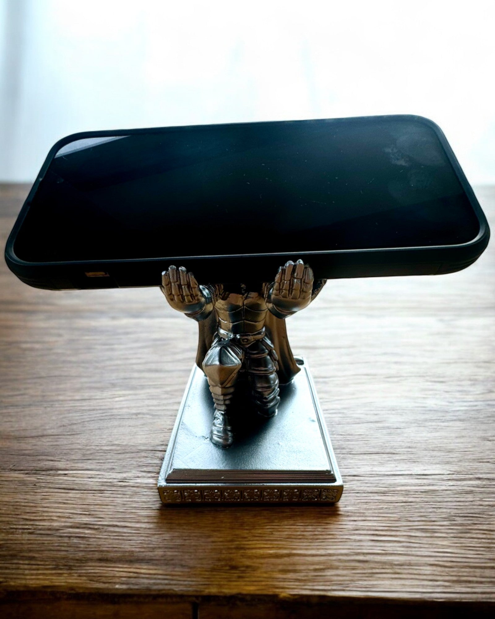 Ridders Standaard Ridder voor telefoon of pen, mogelijkheid tot personalisatie met gravure als cadeau