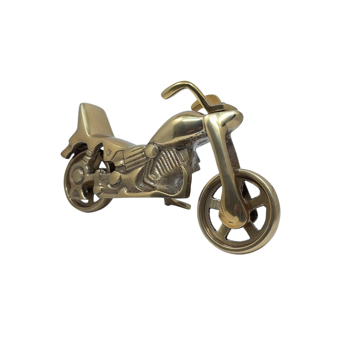 Motormodel N-2784 met personaliseerbare gravure – antiek messing, 23 x 14 cm