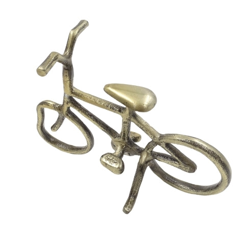 Metalen fietsfiguur MT209 met mogelijkheid tot personalisatie met gravure