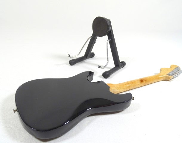 Mini-gitaar Pink Floyd van mahoniehout, handgemaakt, 27,5 cm, mogelijkheid tot personalisatie met gravure, ideaal cadeau voor muziekfans