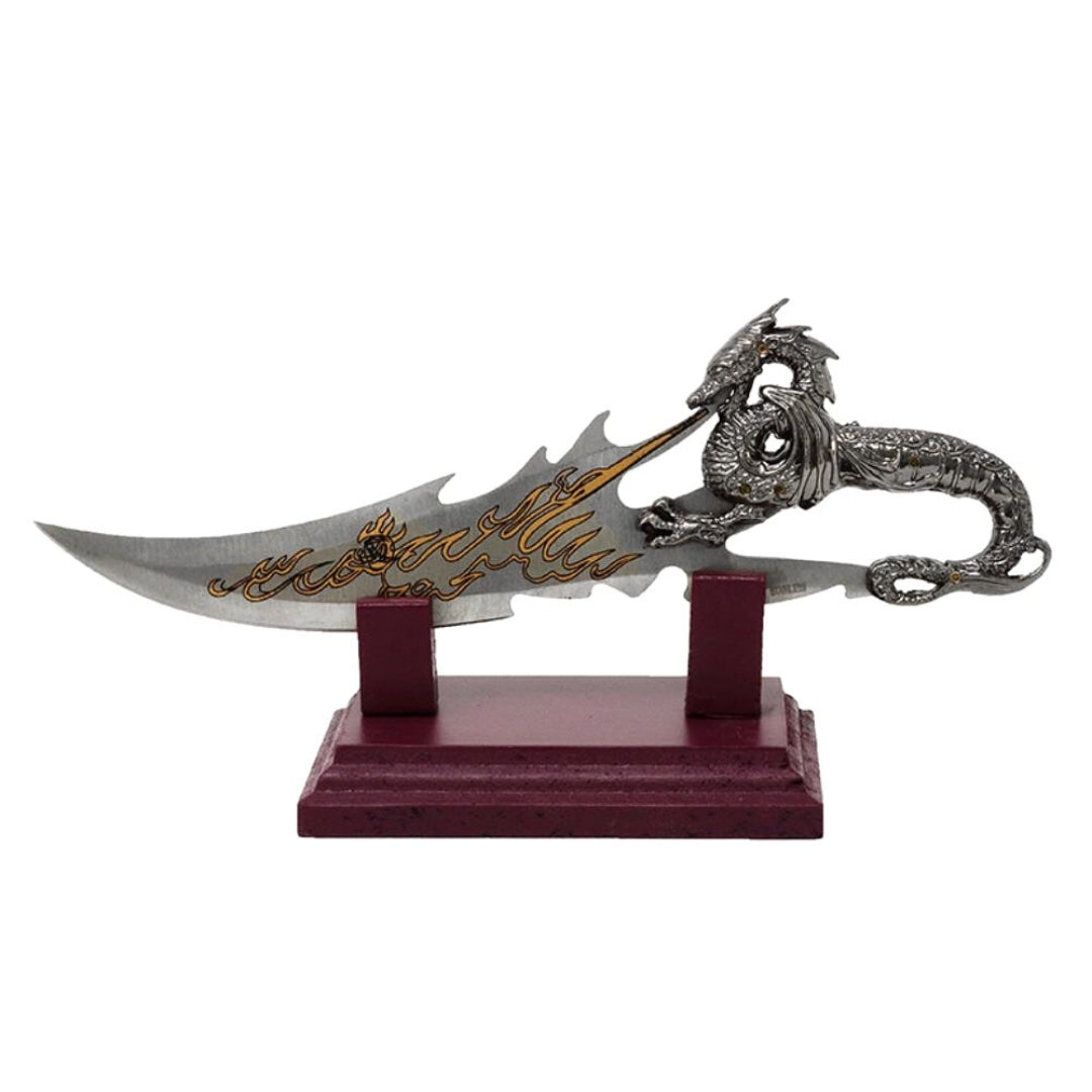 Decoratieve dolk draak 19 cm met mogelijkheid tot personalisatie met gravure
