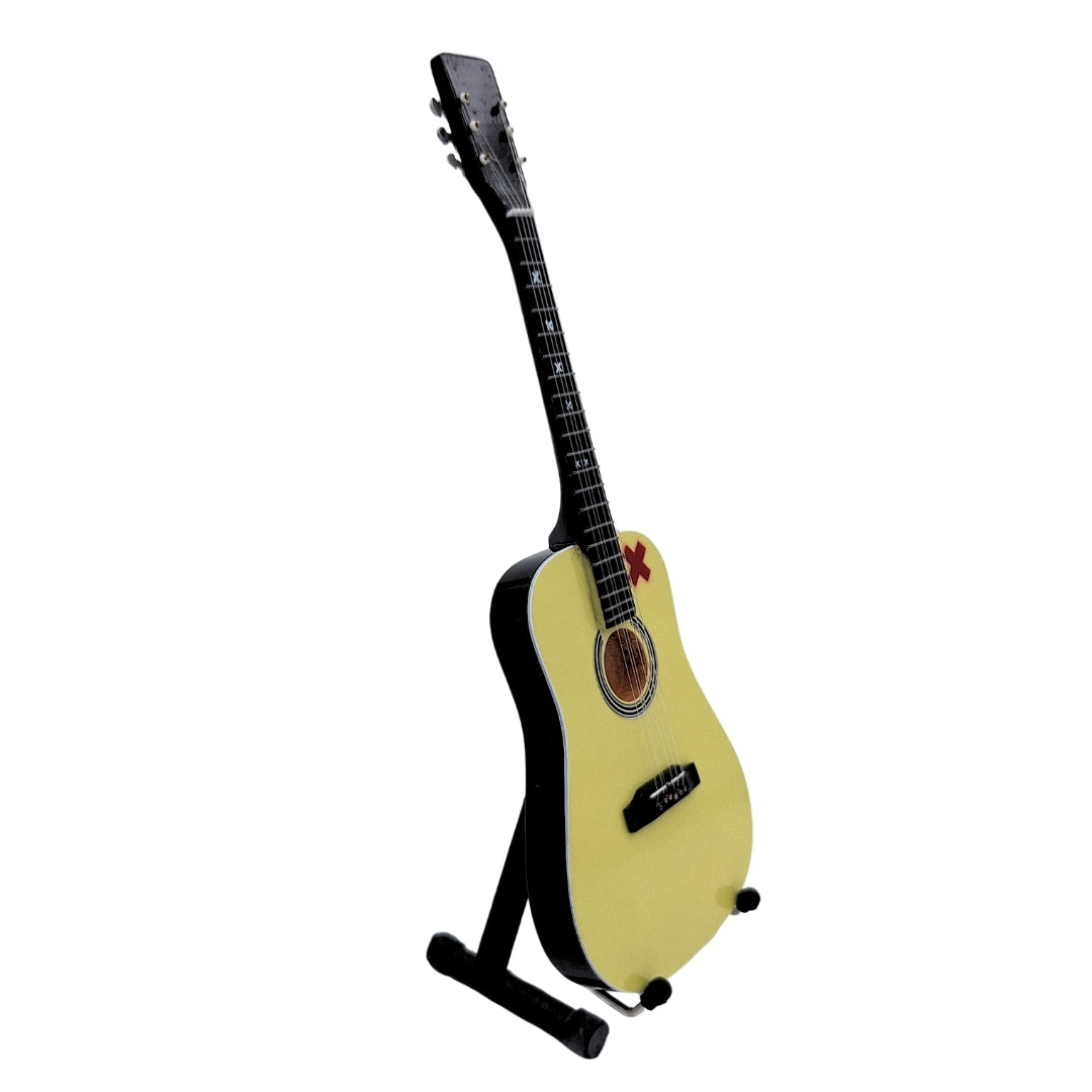 Mini-gitaar Ed Sheeran 27,5 cm van mahonie met mogelijkheid tot personalisatie met gravure