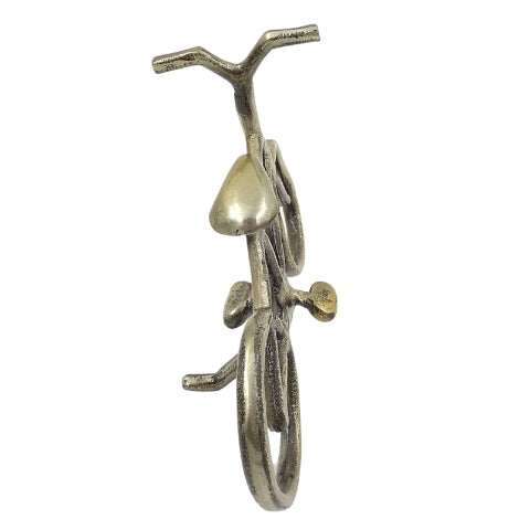 Metalen fietsfiguur MT209 met mogelijkheid tot personalisatie met gravure