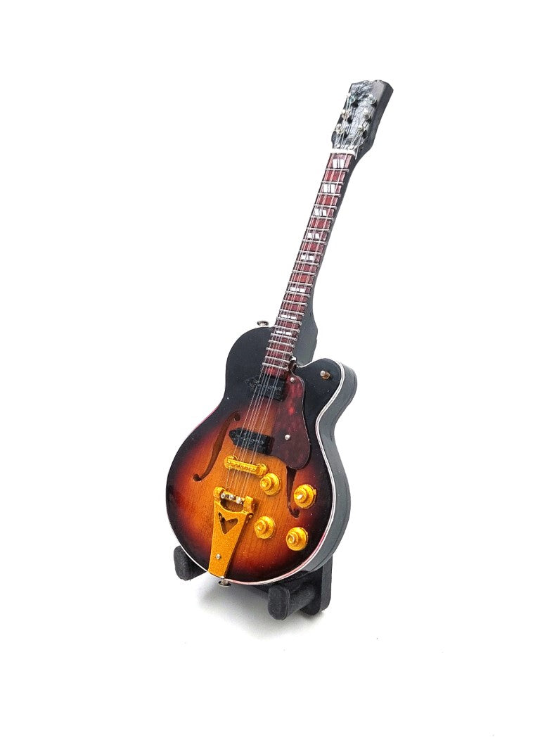 Mini-gitaar 15cm BMG-011 in Elvis Presley-stijl met personaliseerbare gravure