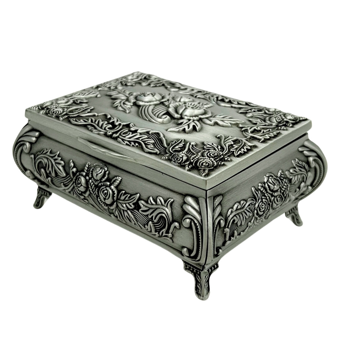 Decoratief metalen kistje 2075 met gravure
