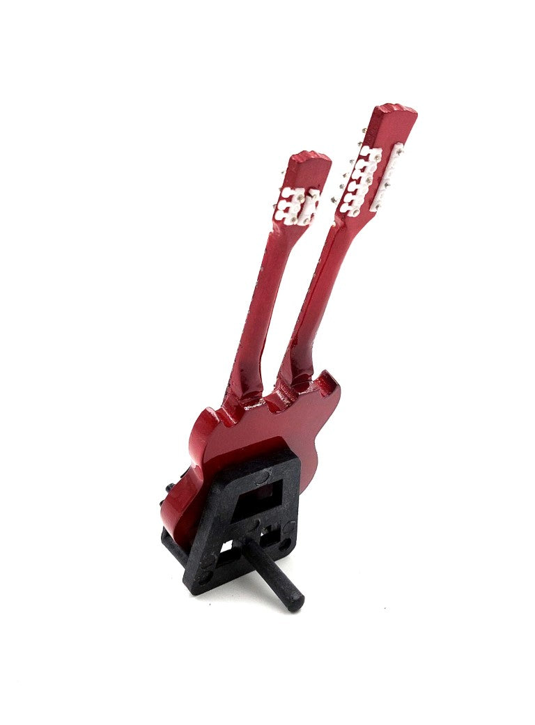 Mini-gitaar 15cm BMG-020 in Jimmy Page-stijl met personaliseerbare gravure