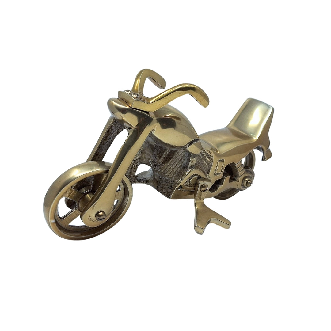 Motormodel N-2784 met personaliseerbare gravure – antiek messing, 23 x 14 cm